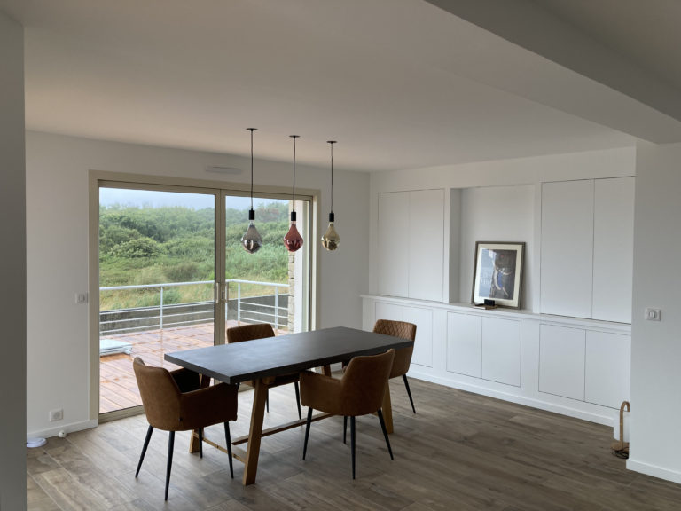Villa sur la corniche aux Sables d'Olonne: le séjour